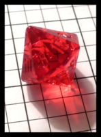 Dice : Dice - 16D - Gamescience Red Transparent - FA collection buy Dec2010